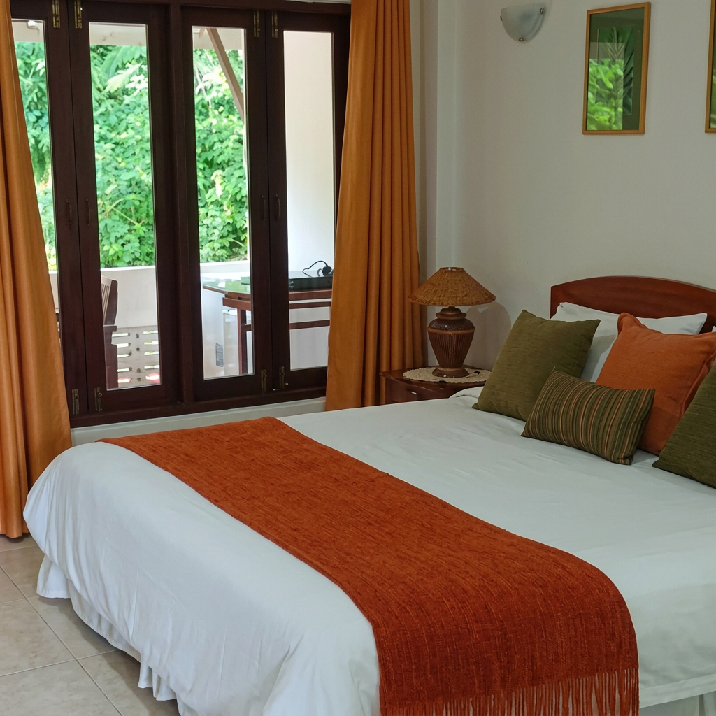 Guesthouse room with balcony
